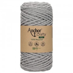Crafty Fine Anchor bobina filato di cotone per lavori a mano macramè 250 grammi