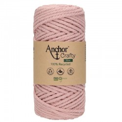 Crafty Fine Anchor bobina filato di cotone per lavori a mano macramè 250 grammi