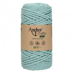 Crafty Fine Anchor bobina filato di cotone per lavori a mano macramè 250 grammi