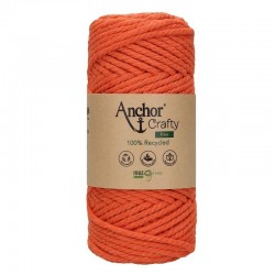 Crafty Fine Anchor bobina filato di cotone per lavori a mano macramè 250 grammi