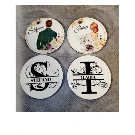 Sottobicchieri MDF personalizzati