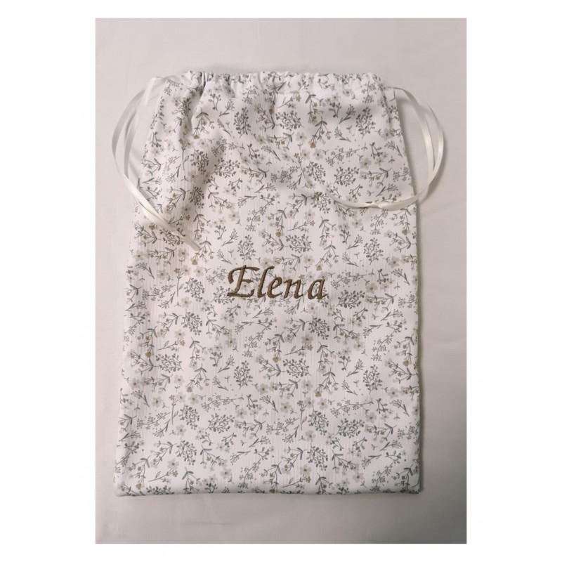 Sacchetti nascita e asilo personalizzati 30x40