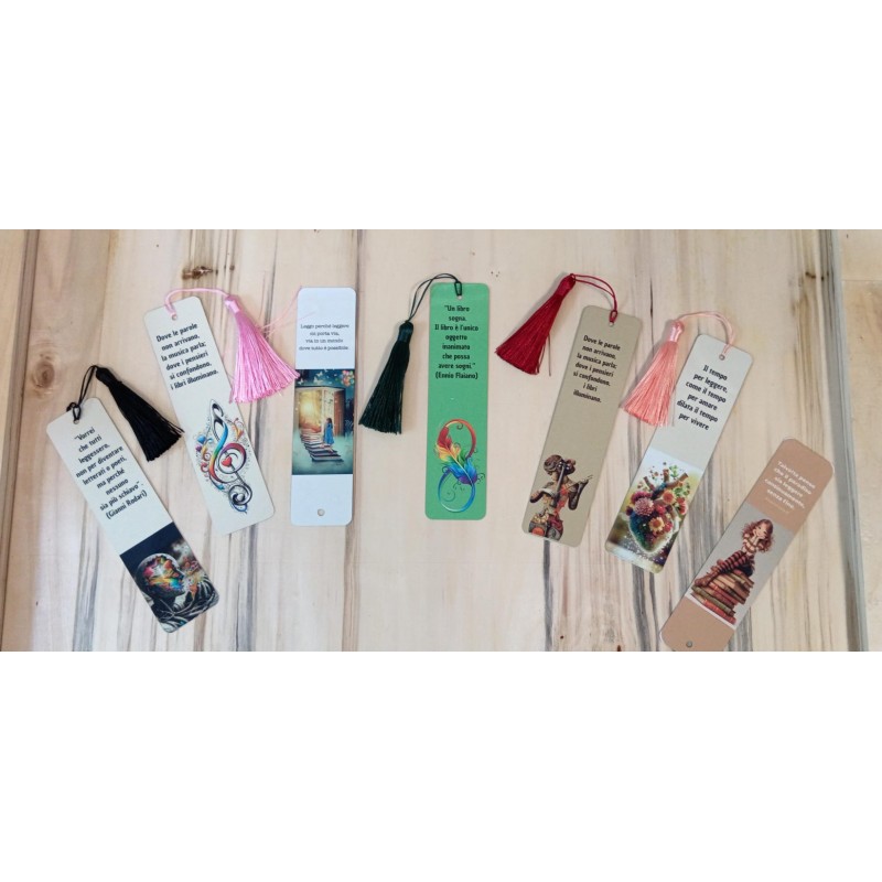 Segnalibri alluminio personalizzati